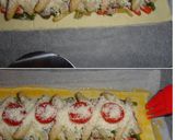 Foto del paso 5 de la receta: Bandas de hojaldre vegetarianas al parmesano