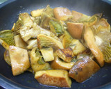 Foto del paso 2 de la receta: Espaguetis de langostinos y setas