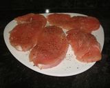 Foto del paso 1 de la receta: Filetes de pavo empanados