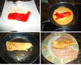 Foto del paso 2 de la receta: Rollitos de pollo rellenos de tortilla