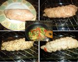 Foto del paso 3 de la receta: Rollitos de pollo rellenos de tortilla