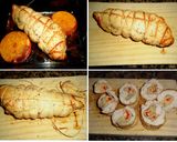 Foto del paso 4 de la receta: Rollitos de pollo rellenos de tortilla