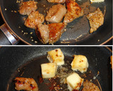 Foto del paso 3 de la receta: Brochetas de solomillo de cerdo y queso brie