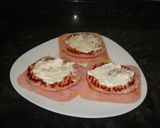 Foto del paso 3 de la receta: Hamburguesa de pavo a los dos quesos