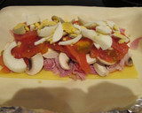 Foto del paso 1 de la receta: Tarta de jamón y queso con tomate