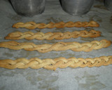Foto del paso 4 de la receta: Trenzas de brisa con miel