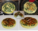 Foto del paso 6 de la receta: Tortilla de espinacas y bacalao