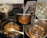 Foto del paso 5 de la receta: Conejo en salsa al cacao con champiñones