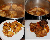 Foto del paso 7 de la receta: Conejo en salsa al cacao con champiñones
