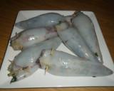 Foto del paso 9 de la receta: Calamares rellenos en salsa de espinaca
