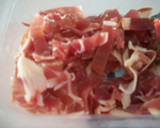 Foto del paso 3 de la receta: Gratinado de berenjenas con jamón y salsa bechamel