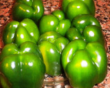 Foto del paso 1 de la receta: Pimientos verdes rellenos de carne