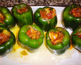 Foto del paso 3 de la receta: Pimientos verdes rellenos de carne