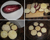 Foto del paso 1 de la receta: Milhojas de berenjenas y hamburguesas