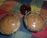 Foto del paso 6 de la receta: Peras y uvas en almíbar con crema de chocolate