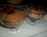 Foto del paso 7 de la receta: Peras y uvas en almíbar con crema de chocolate
