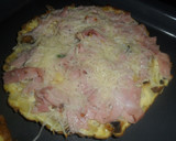 Foto del paso 6 de la receta: Tortilla de papa rellena de jamón y queso