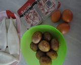 Foto del paso 1 de la receta: Calamares rellenos de bacon y portobello