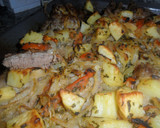 Foto del paso 4 de la receta: Matambre con patatas y verduras a la mostaza