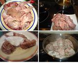Foto del paso 3 de la receta: Conejo guisado con salsa y setas cultivadas
