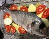 Foto del paso 4 de la receta: Dorada al horno de Navidad