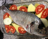 Foto del paso 4 de la receta: Dorada al horno de Navidad