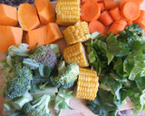 Foto del paso 1 de la receta: Sopa crema de verduras