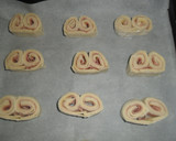 Foto del paso 4 de la receta: Palmeritas con jamón y queso