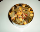 Foto del paso 4 de la receta: Acelgas con garbanzos y beicon