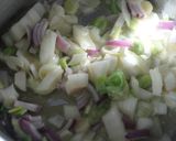 Foto del paso 2 de la receta: Crema de guisantes con leche de coco y feta