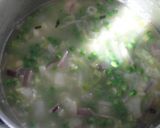 Foto del paso 4 de la receta: Crema de guisantes con leche de coco y feta
