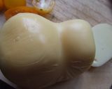 Foto del paso 3 de la receta: Ensalada de queso ahumado con vinagreta