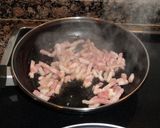 Foto del paso 2 de la receta: Champiñones salteados con beicon
