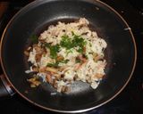 Foto del paso 2 de la receta: Timbal de arroz y champiñones con beicon