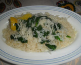 Foto del paso 4 de la receta: Arroz al limón con espinacas
