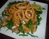 Foto del paso 4 de la receta: Calamares a la pimienta fritos
