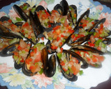 Foto del paso 5 de la receta: Mejillones con trampó