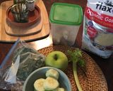 Foto del paso 1 de la receta: "Green smoothie" protector del cerebro, huesos, presión arterial.-salud (batido)