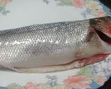 Foto del paso 1 de la receta: Lubina con Eneldo a la sal rosa del Himalaya