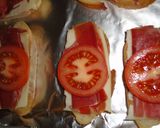 Foto del paso 3 de la receta: Pintxo de jamón serrano con queso y tomate