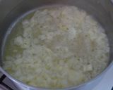 Foto del paso 2 de la receta: Crema de champiñones con crujiente de jamón