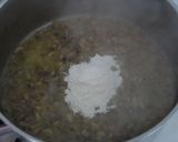 Foto del paso 5 de la receta: Crema de champiñones con crujiente de jamón