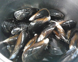 Foto del paso 1 de la receta: mejillones con copos de chile