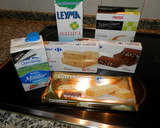 Foto del paso 1 de la receta: Tarta de tres clases de turrón