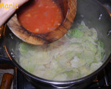 Foto del paso 4 de la receta: Mejillones guisados con garbanzos y berza