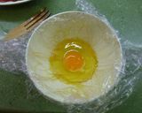 Foto del paso 7 de la receta: Nido de huevo escalfado,ajos frescos y pimientos