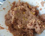 Foto del paso 4 de la receta: Albóndigas de pollo y pavo con mango