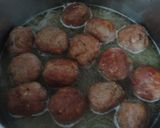 Foto del paso 7 de la receta: Albóndigas de pollo y pavo con mango