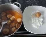 Foto del paso 9 de la receta: Albóndigas de pollo y pavo con mango