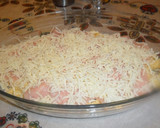 Foto del paso 4 de la receta: Pastel de polenta con jamón y queso